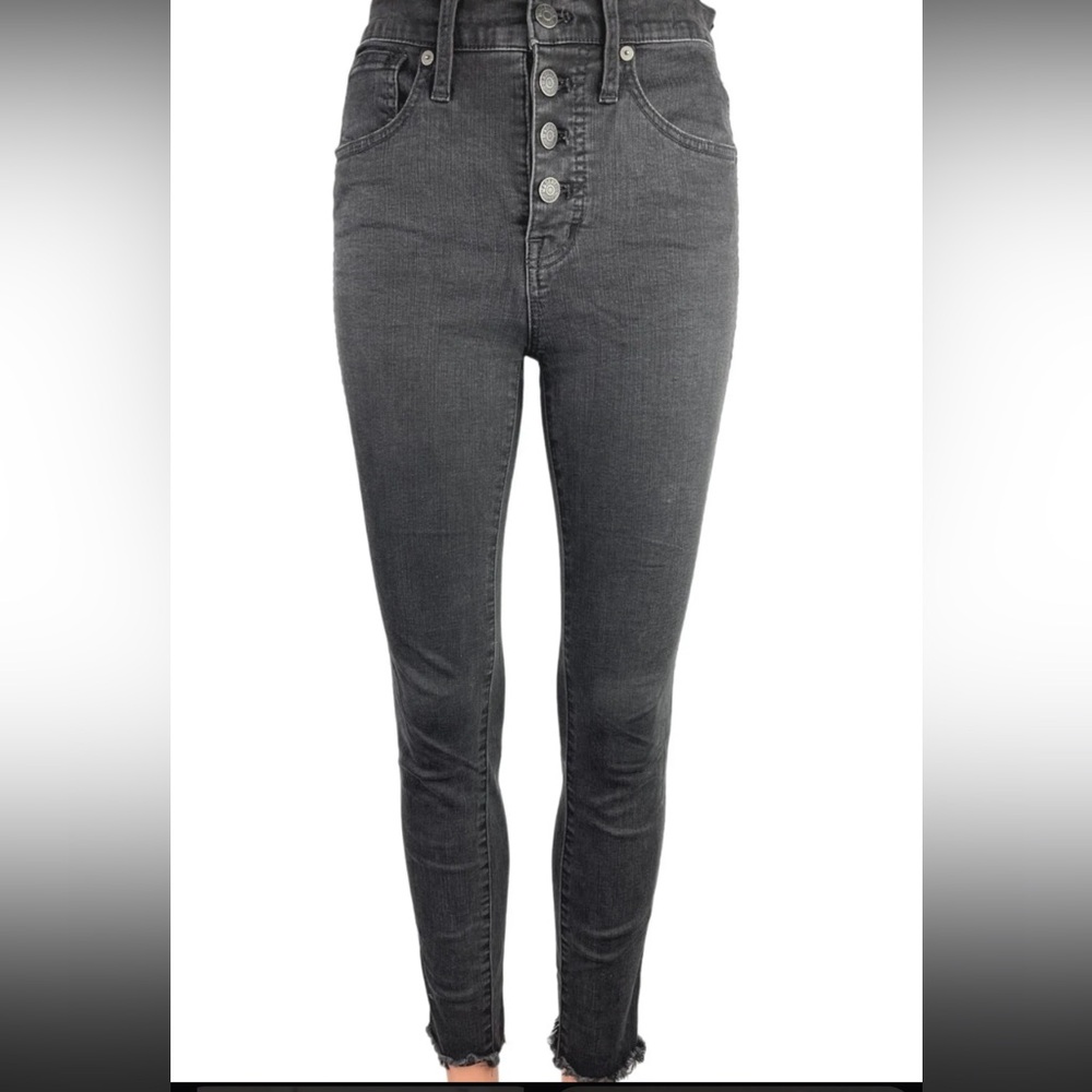 Madewell  Gray Skinny Jeans